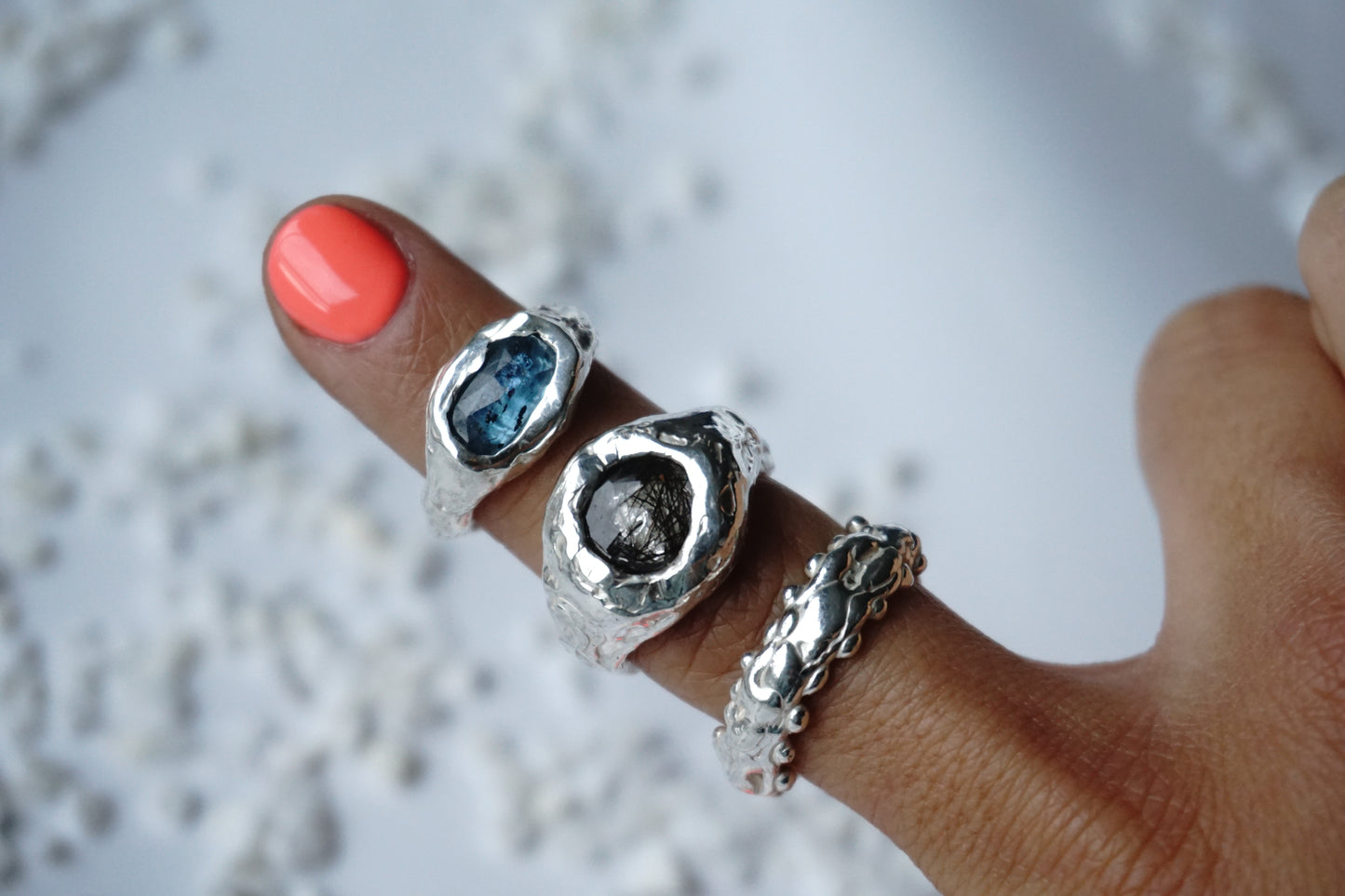 Anillo melting pelotitas A PEDIDO