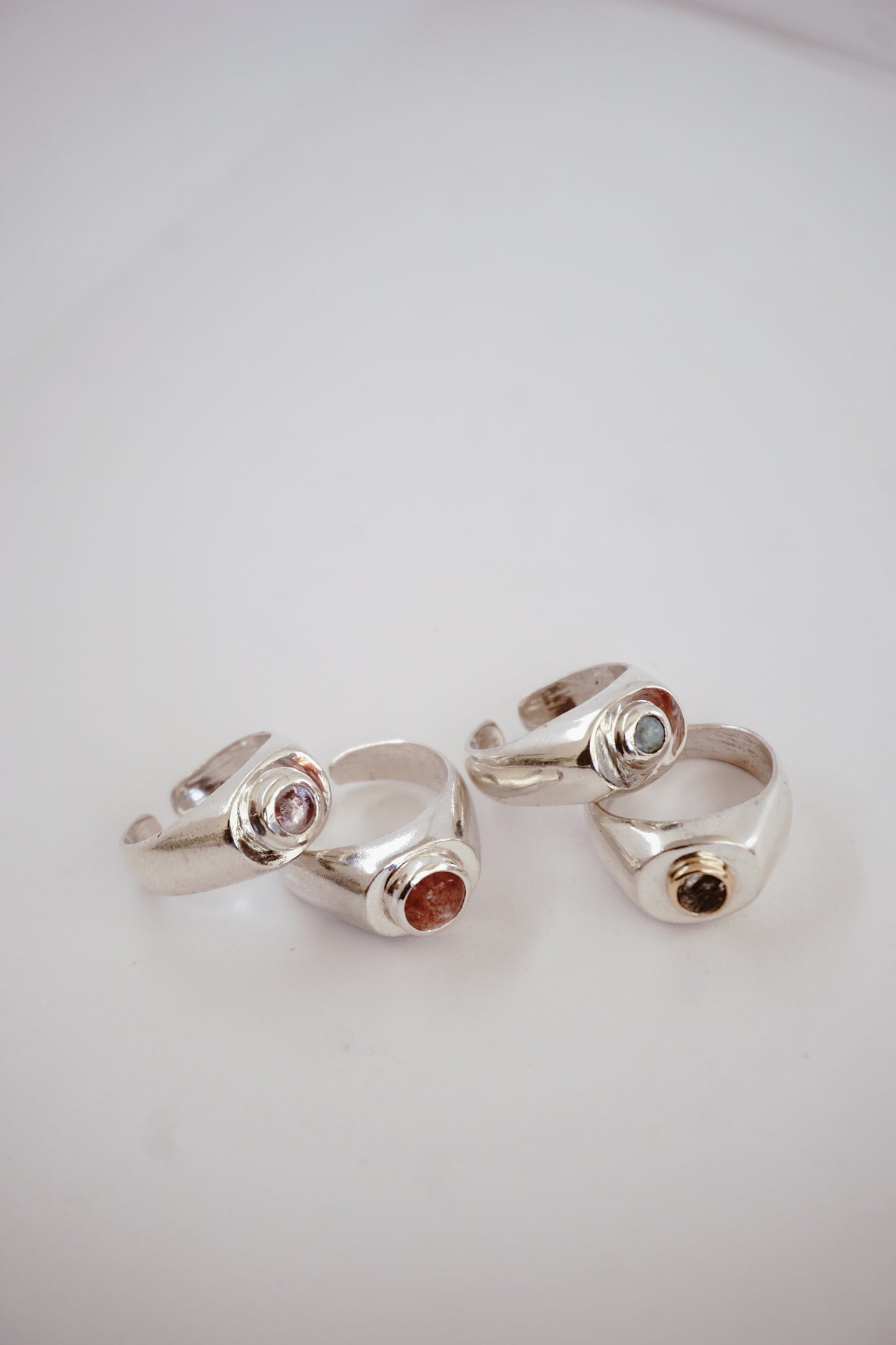 Anillo chevalier Stone Apatita
