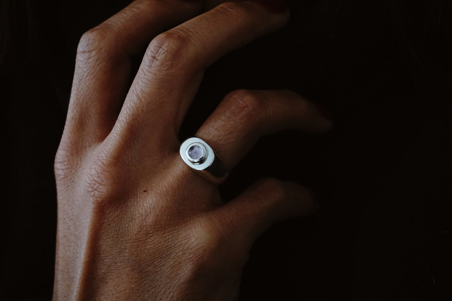 Anillo chevalier stone amatista