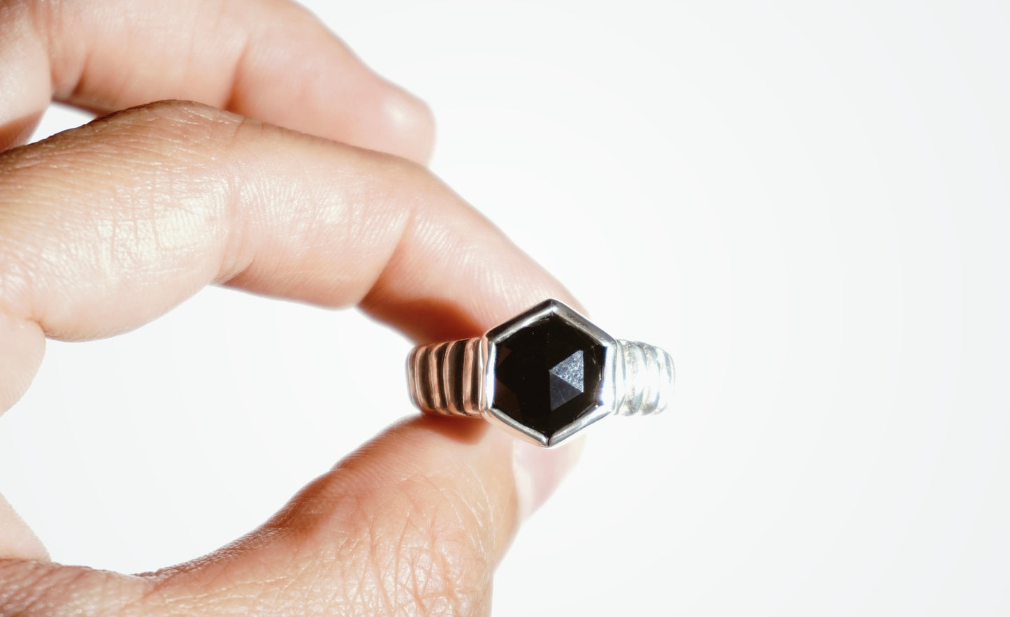 Anillo rombos a pedido