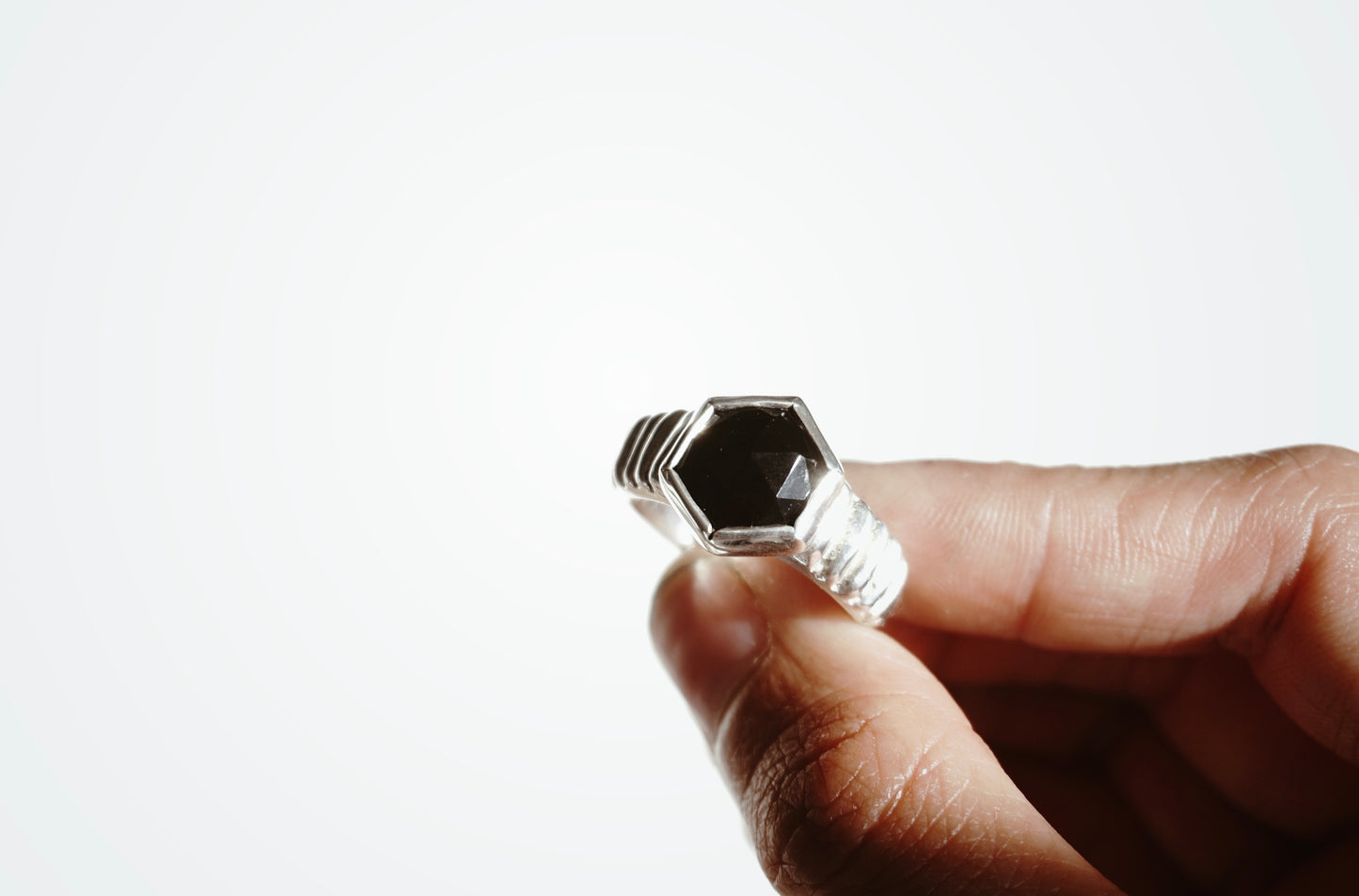 Anillo rombos a pedido