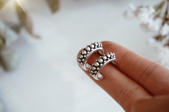 Argollas anchas balls