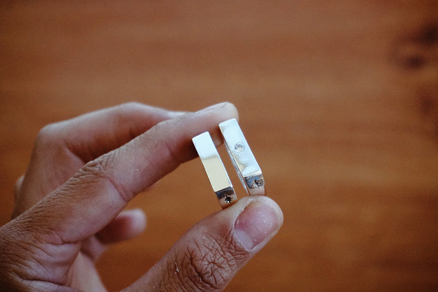 Anillo rectangular star