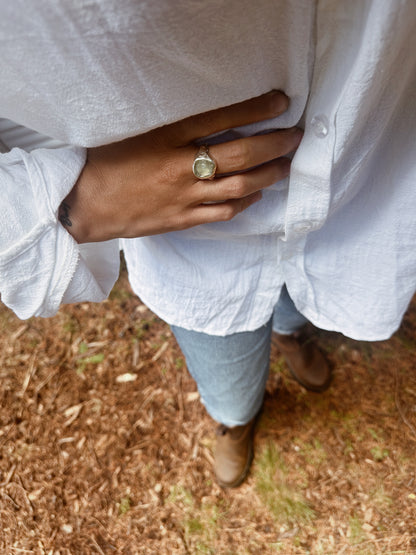 Anillo prehenita melting