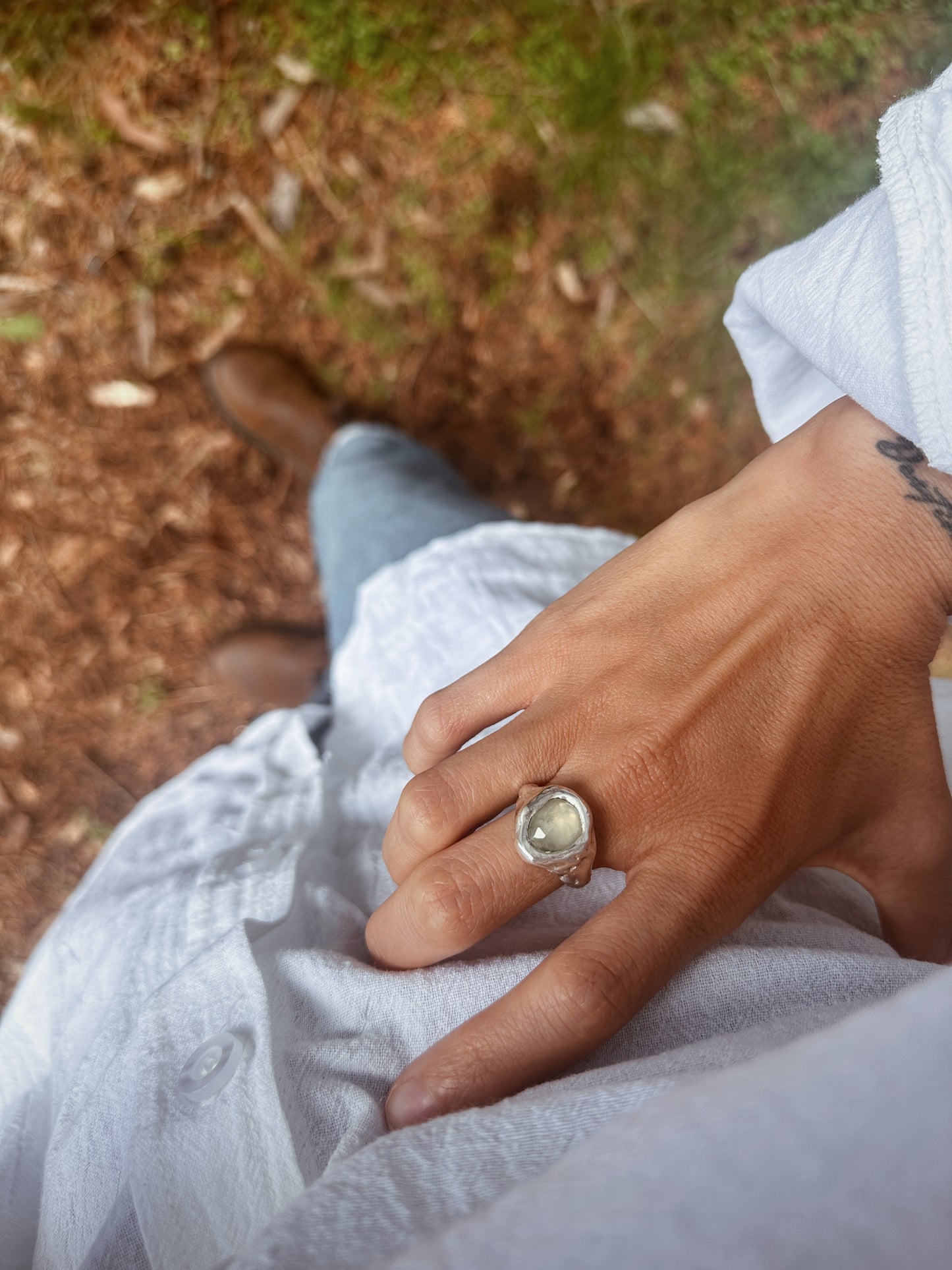 Anillo prehenita melting