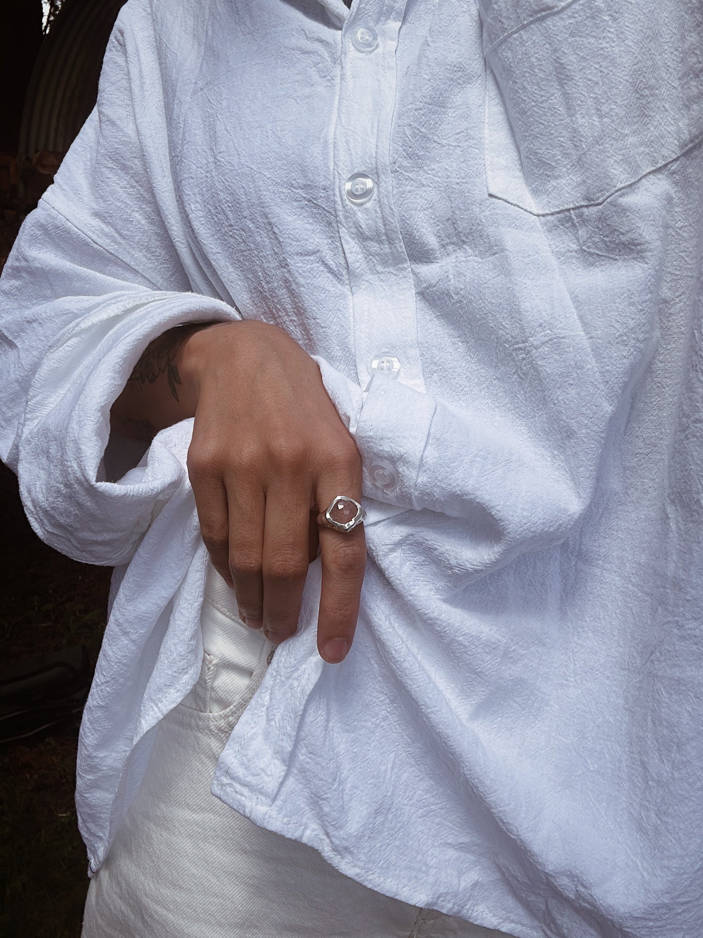 Anillo cuarzo fresa melting