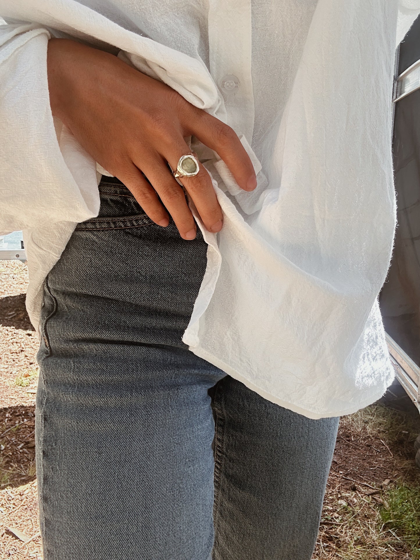 Anillo prehenita melting